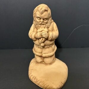 Vintage Provincial Mold ‘82 Kneeling Ceramic Santa